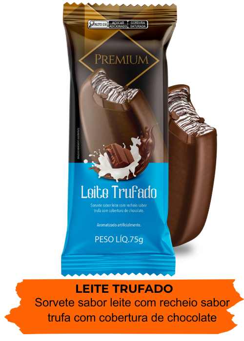 leite trufado